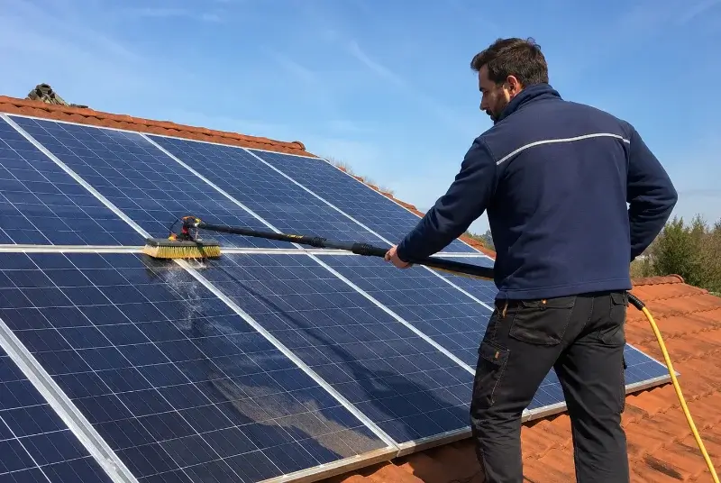 Nettoyage et entretien de panneaux solaires à Villiers-en-Bois